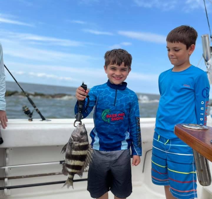 Take the Kids Fishing in Galveston!